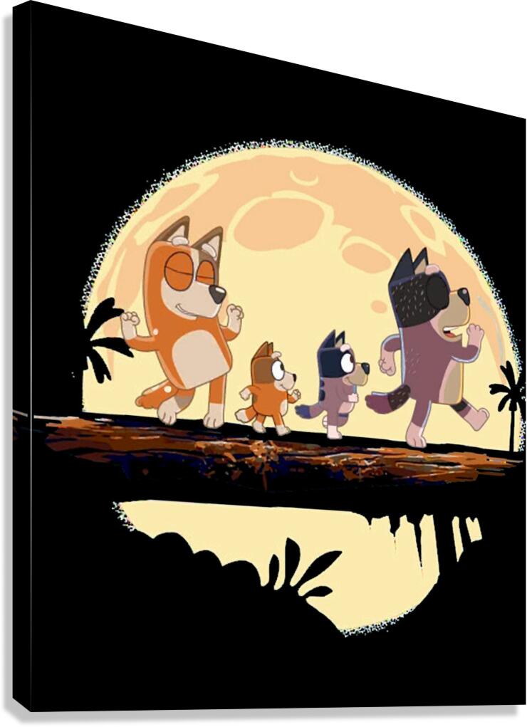 Bluey 35 Canvas Print