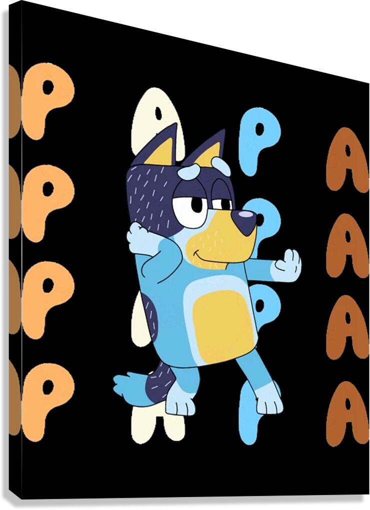 Bluey 55 Canvas Print