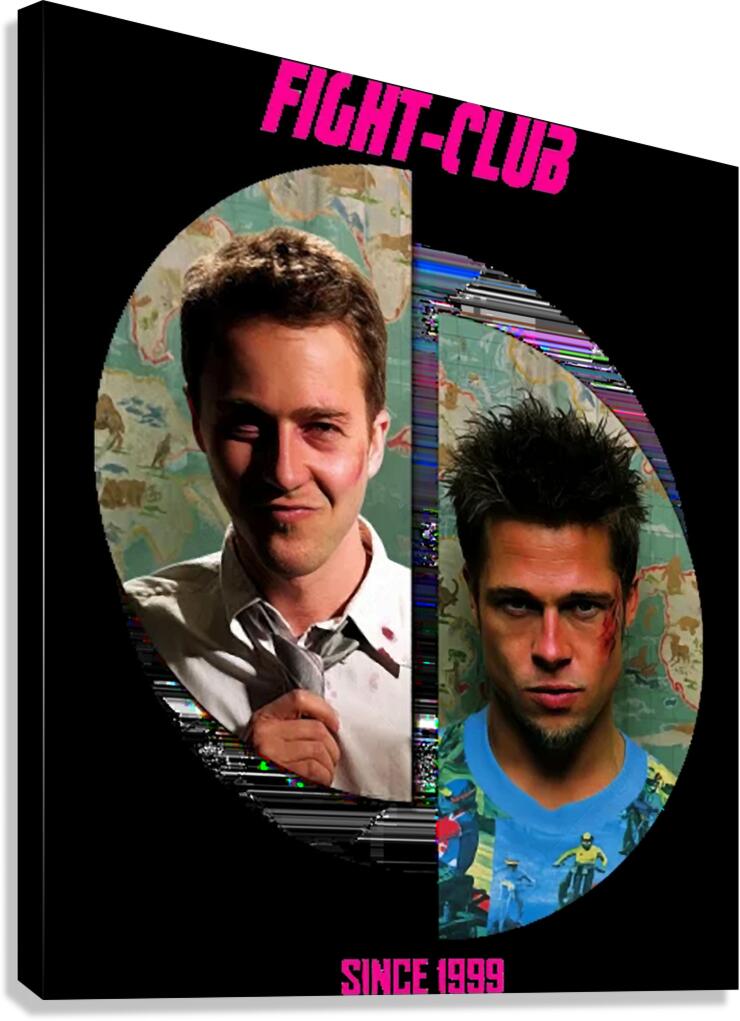 Brad Pitt 20 Canvas Print