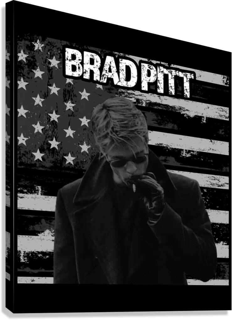 Brad Pitt 21 Canvas Print