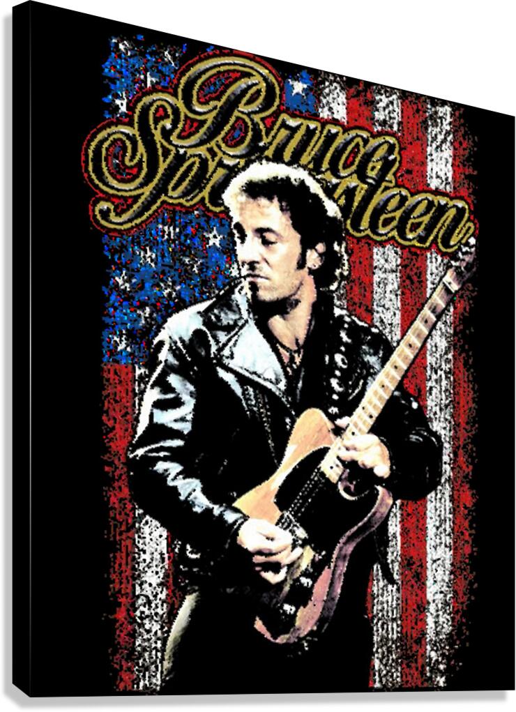 Bruce Springsteen 21 Canvas Print