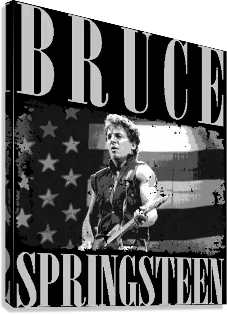 Bruce Springsteen 32 Canvas Print