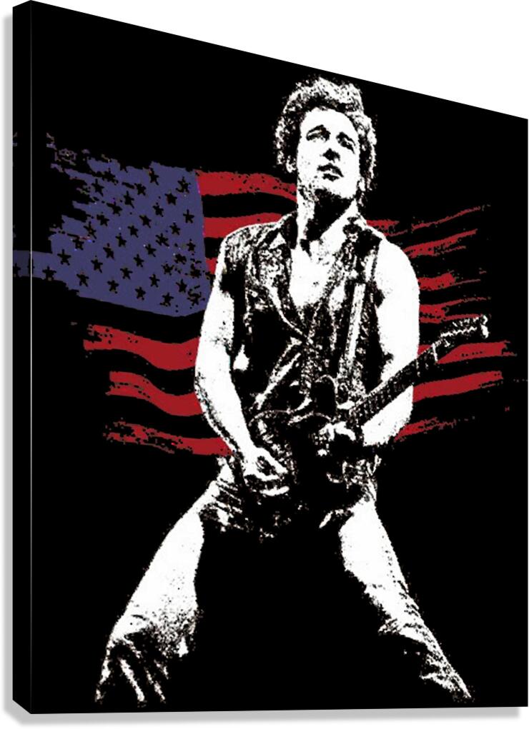 Bruce Springsteen 40 Canvas Print