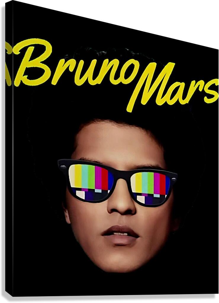 Bruno Mars 13 Canvas Print