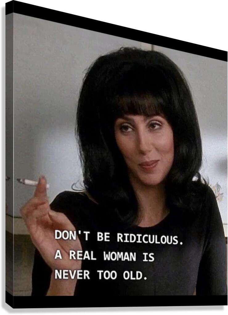 Cher 12 Canvas Print