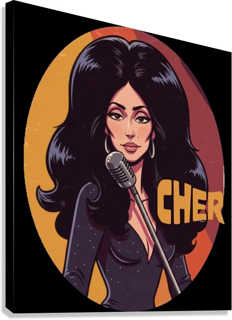 Cher 24 Canvas Print