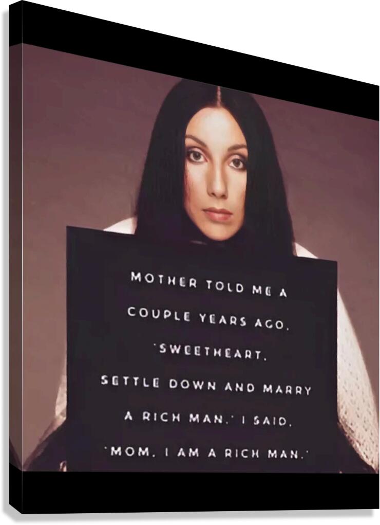 Cher 34 Canvas Print