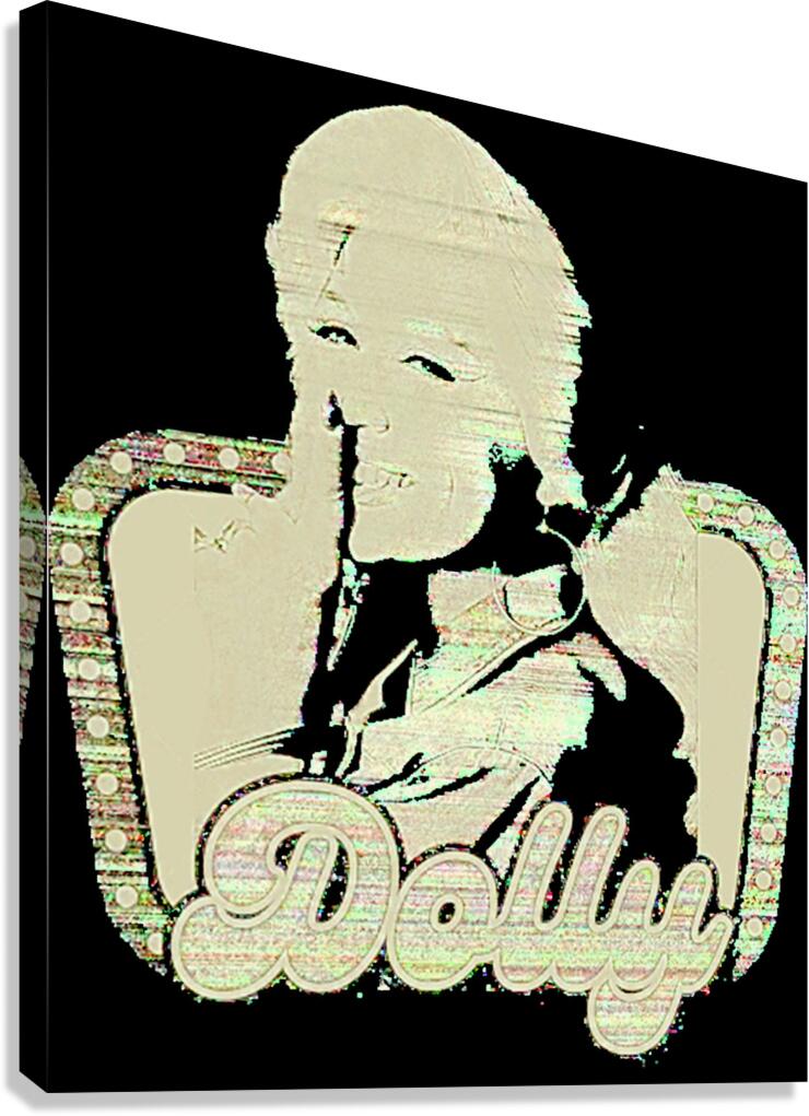 Dolly Parton 18 Canvas Print