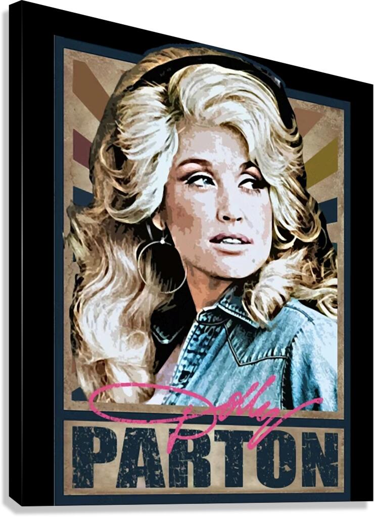 Dolly Parton 32 Canvas Print