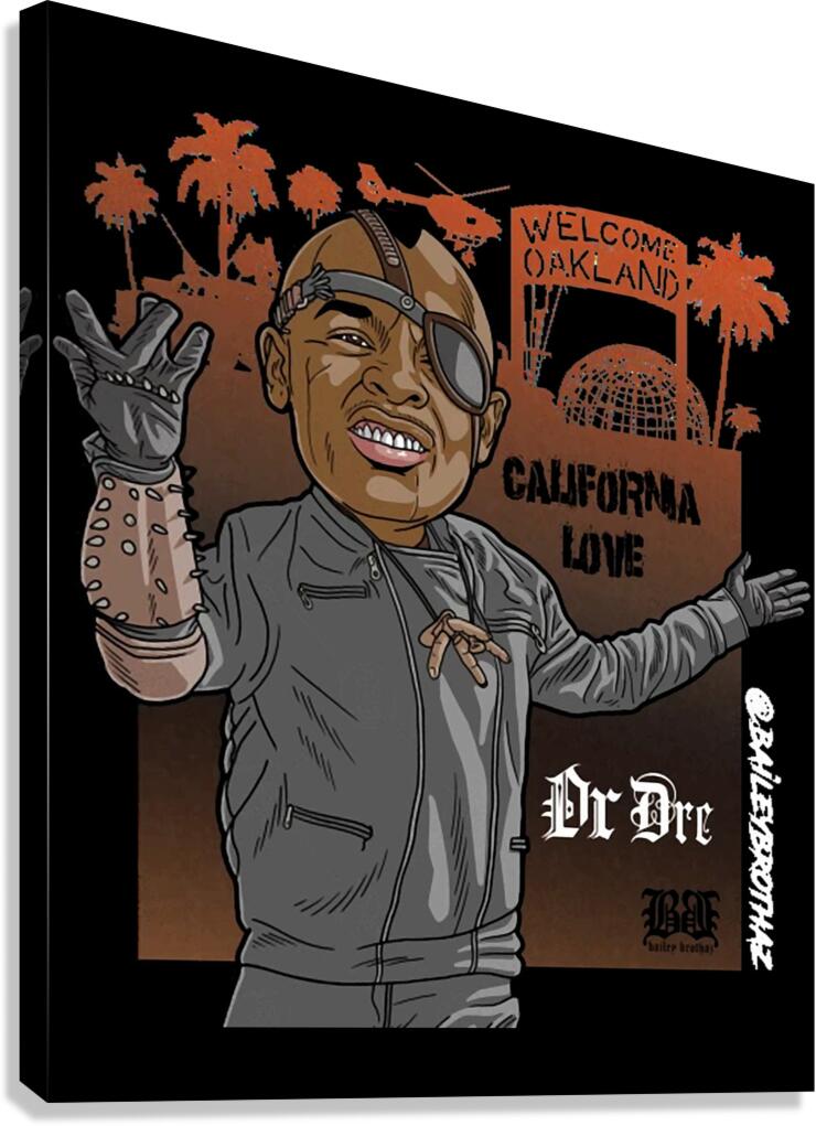 Dr. Dre 4 Canvas Print