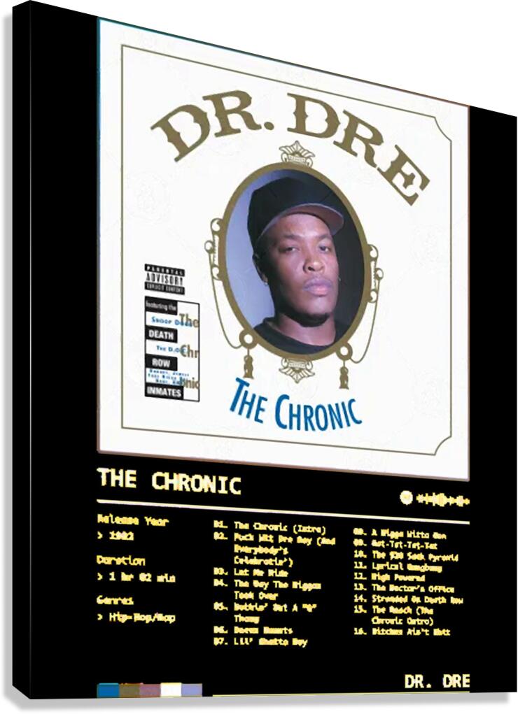 Dr. Dre 15 Canvas Print
