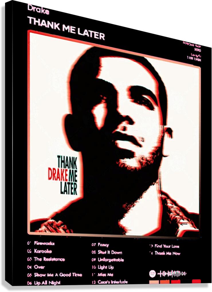 Drake 3 Canvas Print