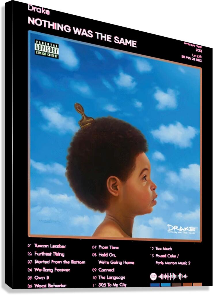 Drake 6 Canvas Print