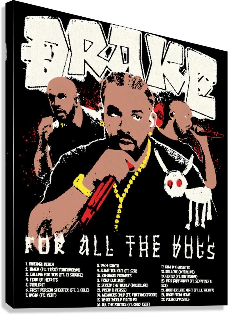 Drake 32 Canvas Print