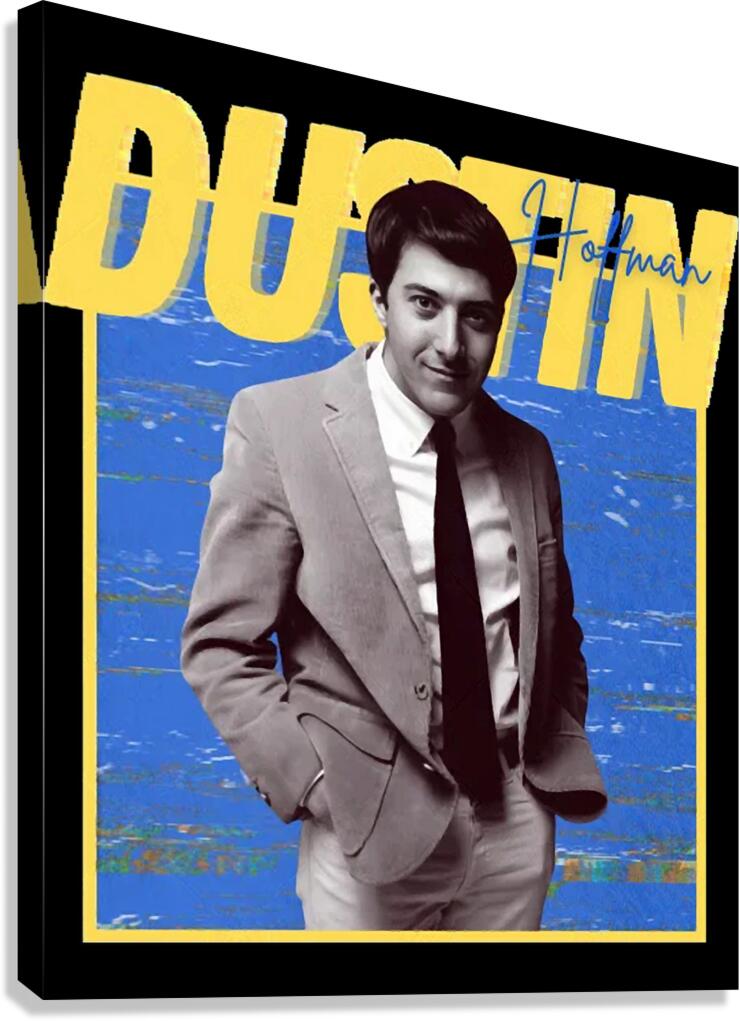 Dustin Hoffman 20 Canvas Print