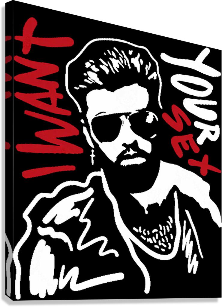 George Michael 13 Canvas Print