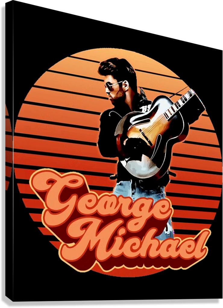 George Michael 49 Canvas Print
