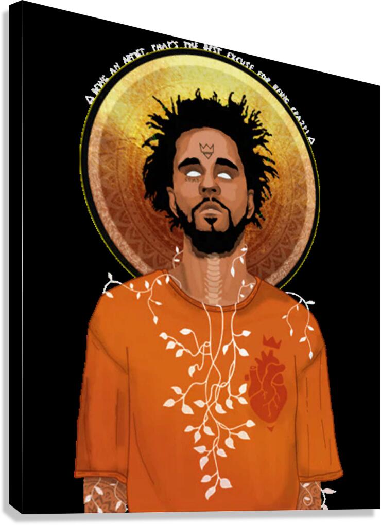 J. Cole 9 Canvas Print