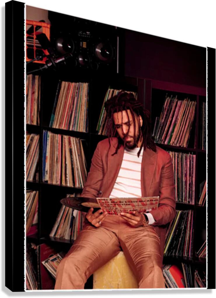 J. Cole 13 Canvas Print