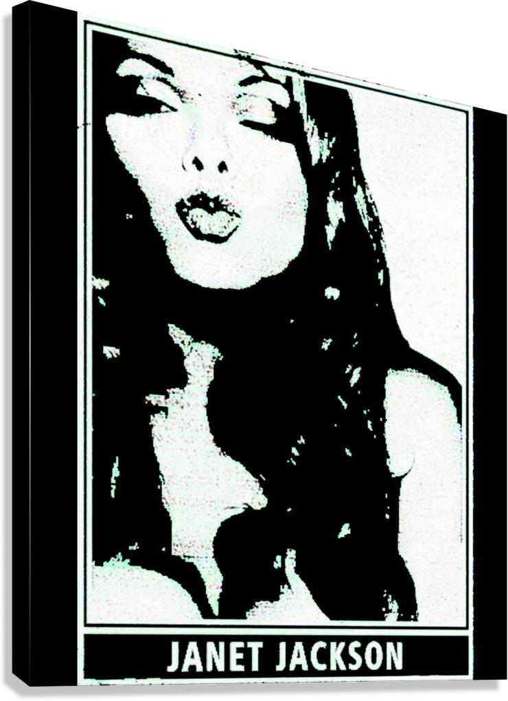 Janet Jackson 17 Canvas Print