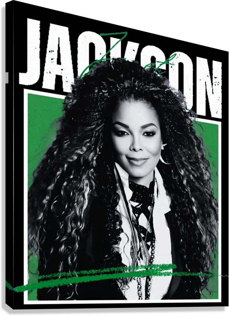 Janet Jackson 13 Canvas Print