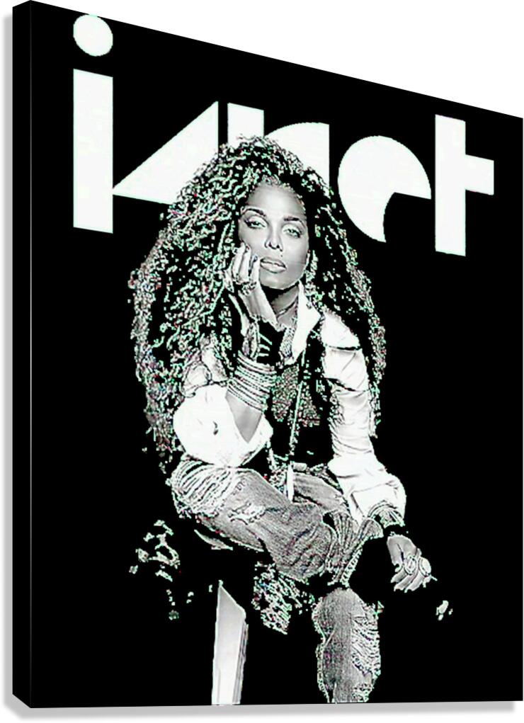 Janet Jackson 57 Canvas Print