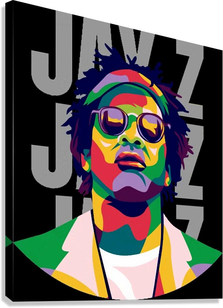 Jay Z 3 Canvas Print