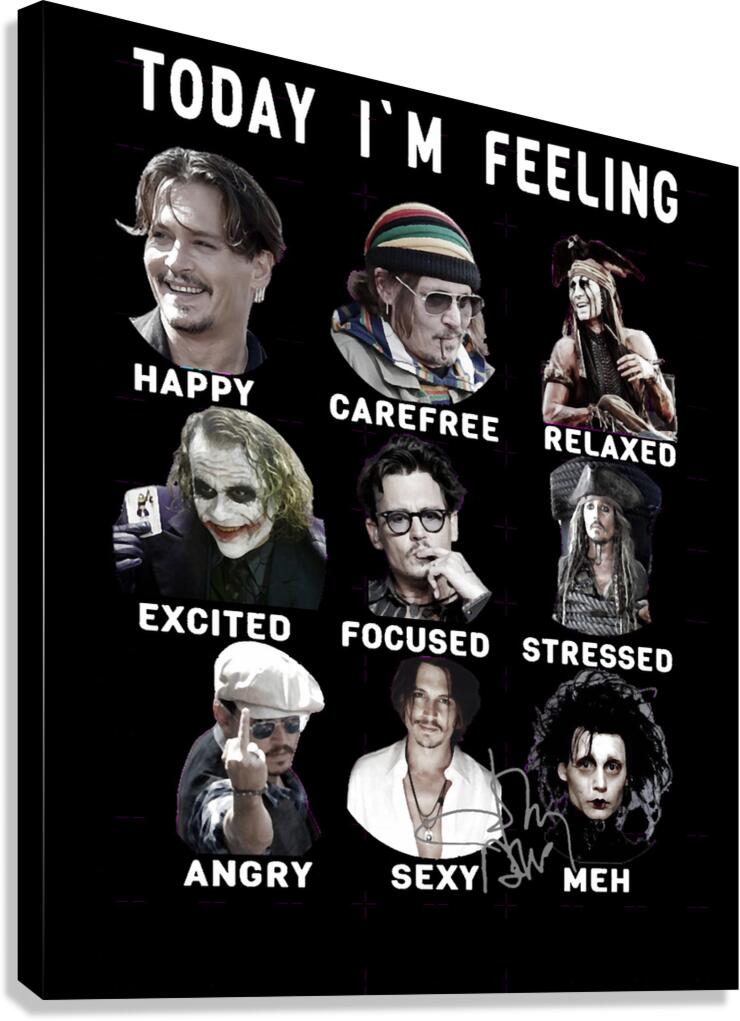 Johnny Depp 9 Canvas Print