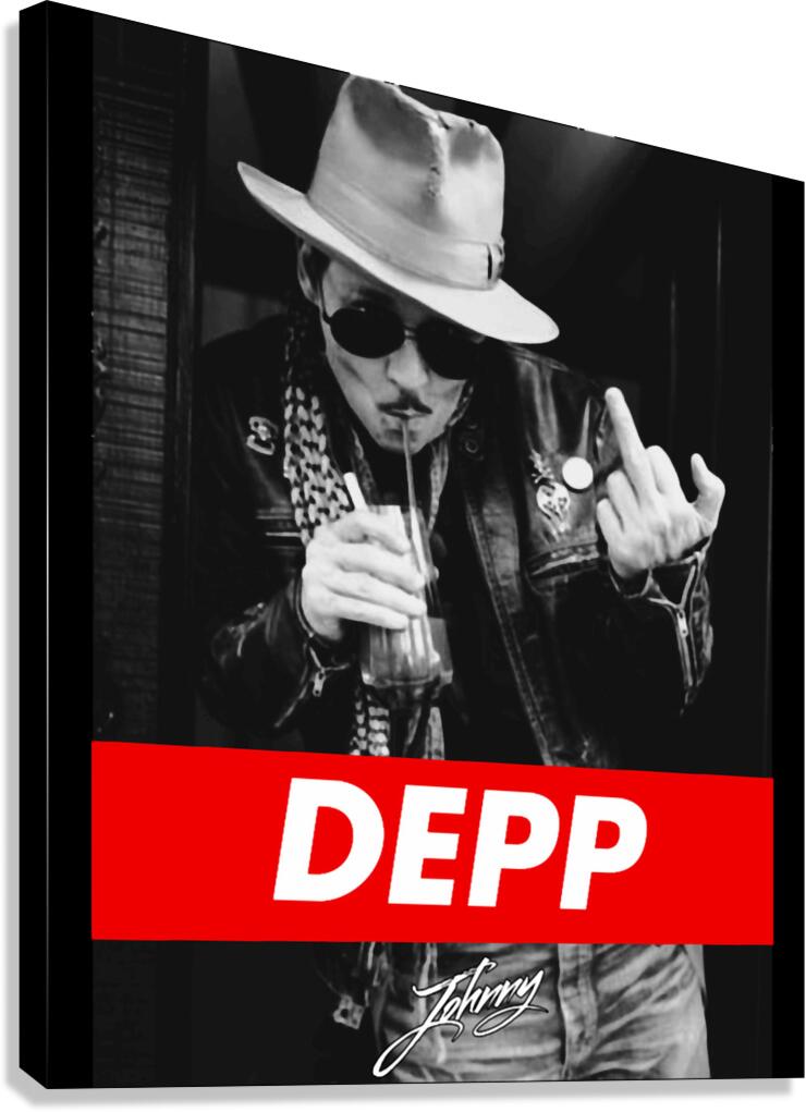 Johnny Depp 13 Canvas Print