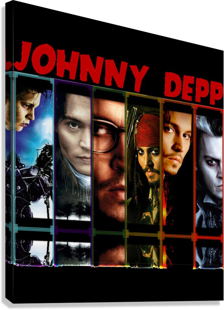Johnny Depp 21 Canvas Print