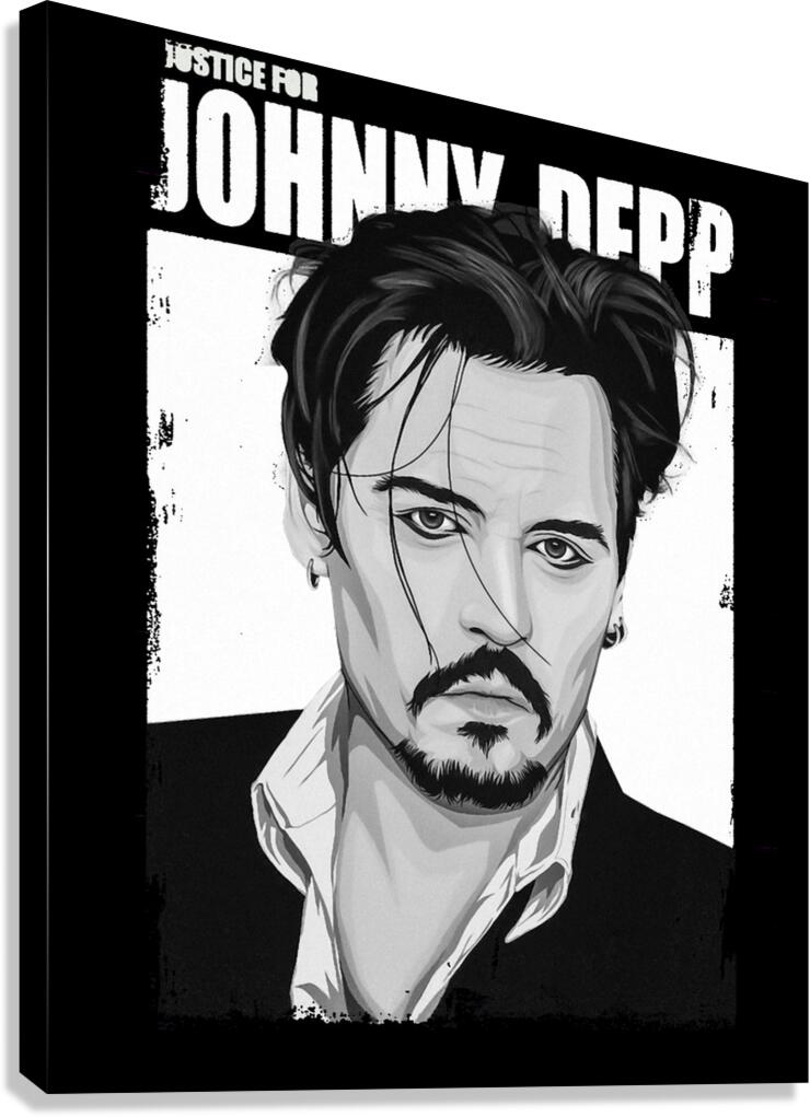 Johnny Depp 2 Canvas Print