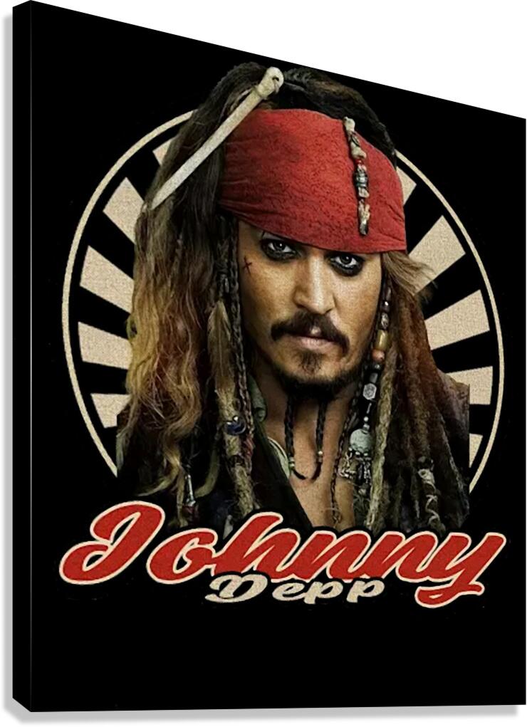 Johnny Depp 22 Canvas Print