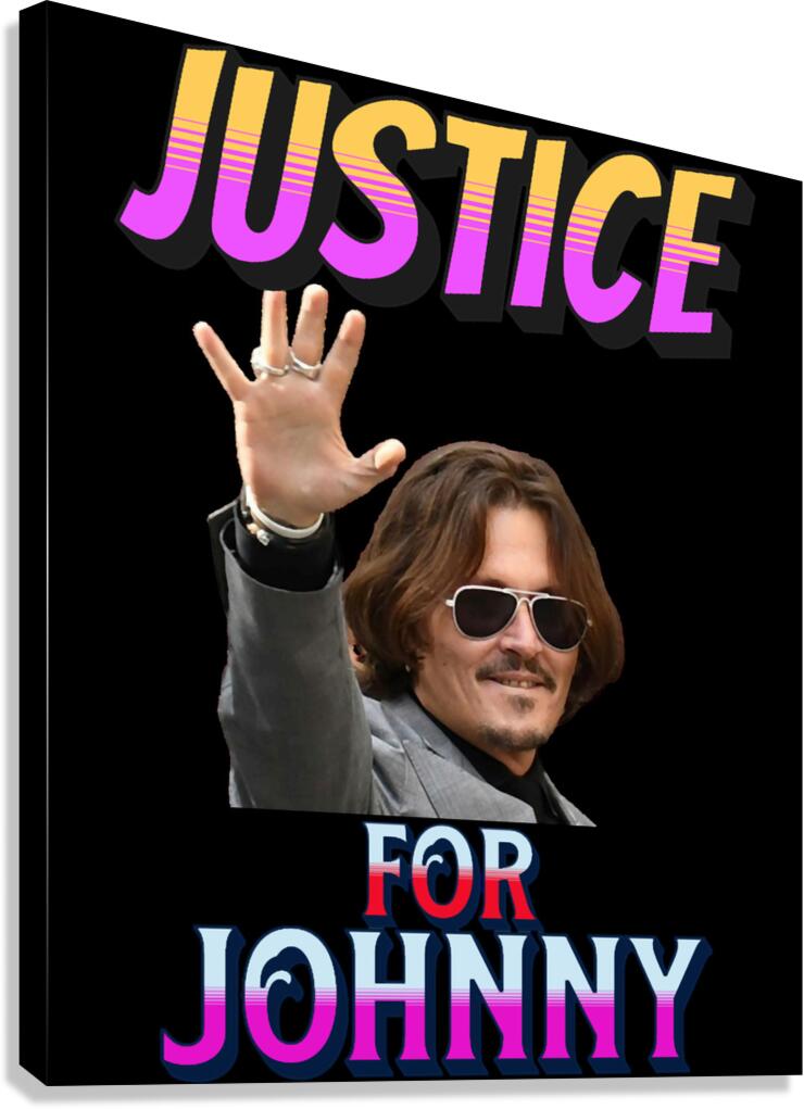 Johnny Depp 29 Canvas Print