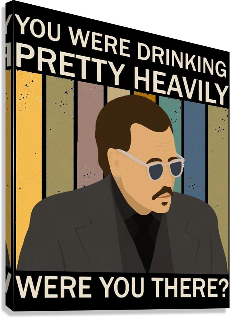 Johnny Depp 52 Canvas Print