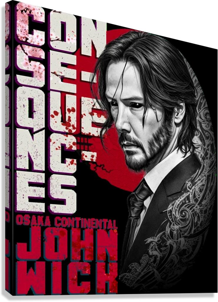 Keanu Reeves 21 Canvas Print