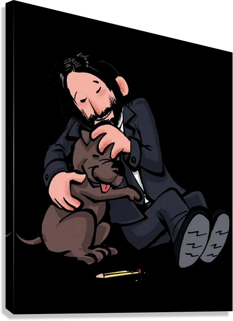 Keanu Reeves 21 Canvas Print