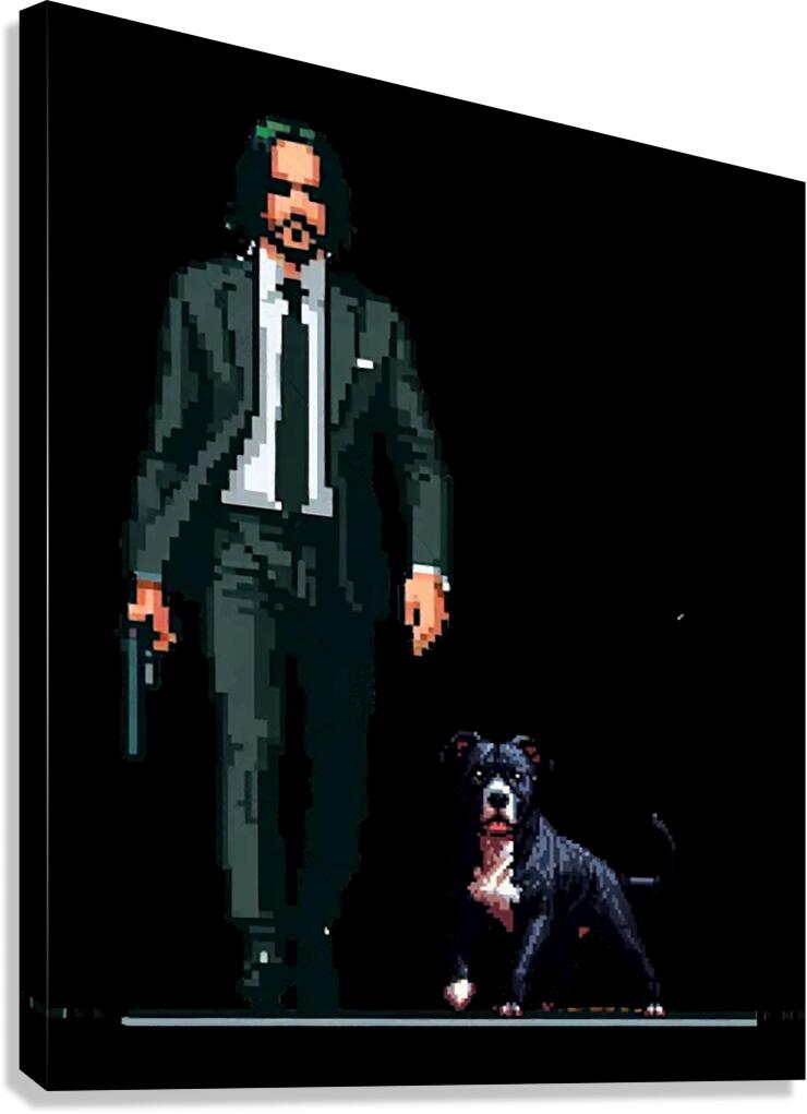 Keanu Reeves 42 Canvas Print