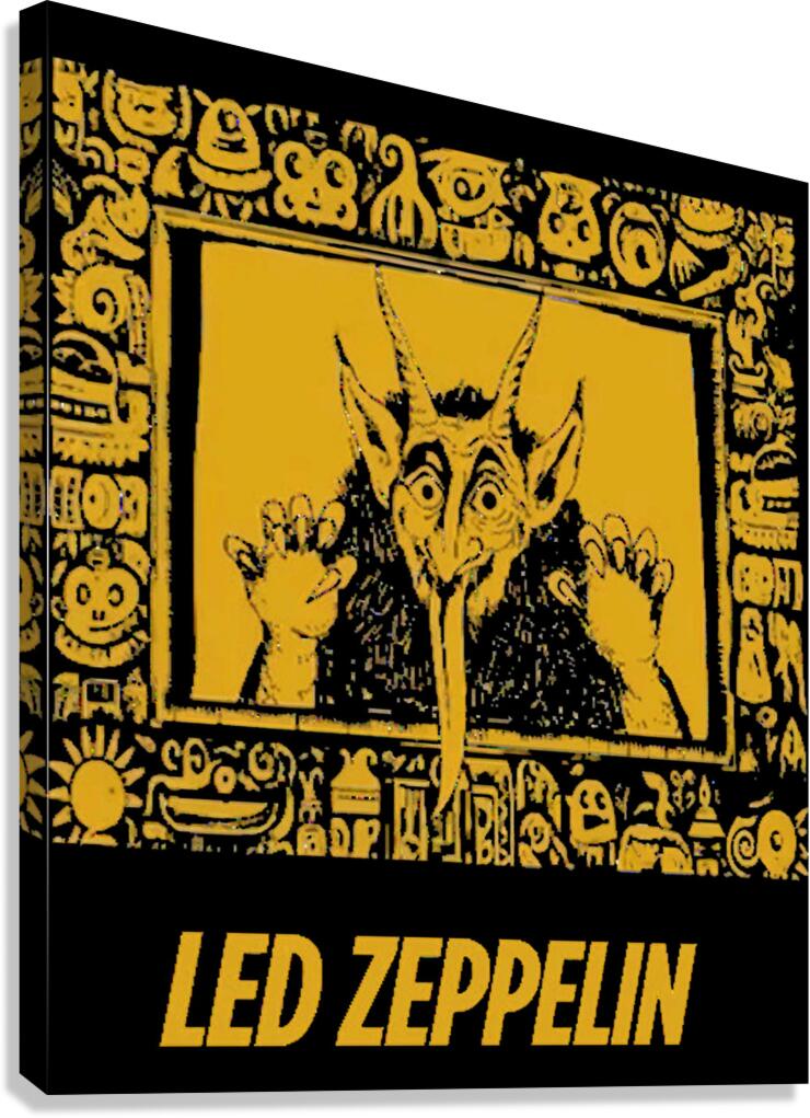 Led Zeppelin 24 Canvas Print