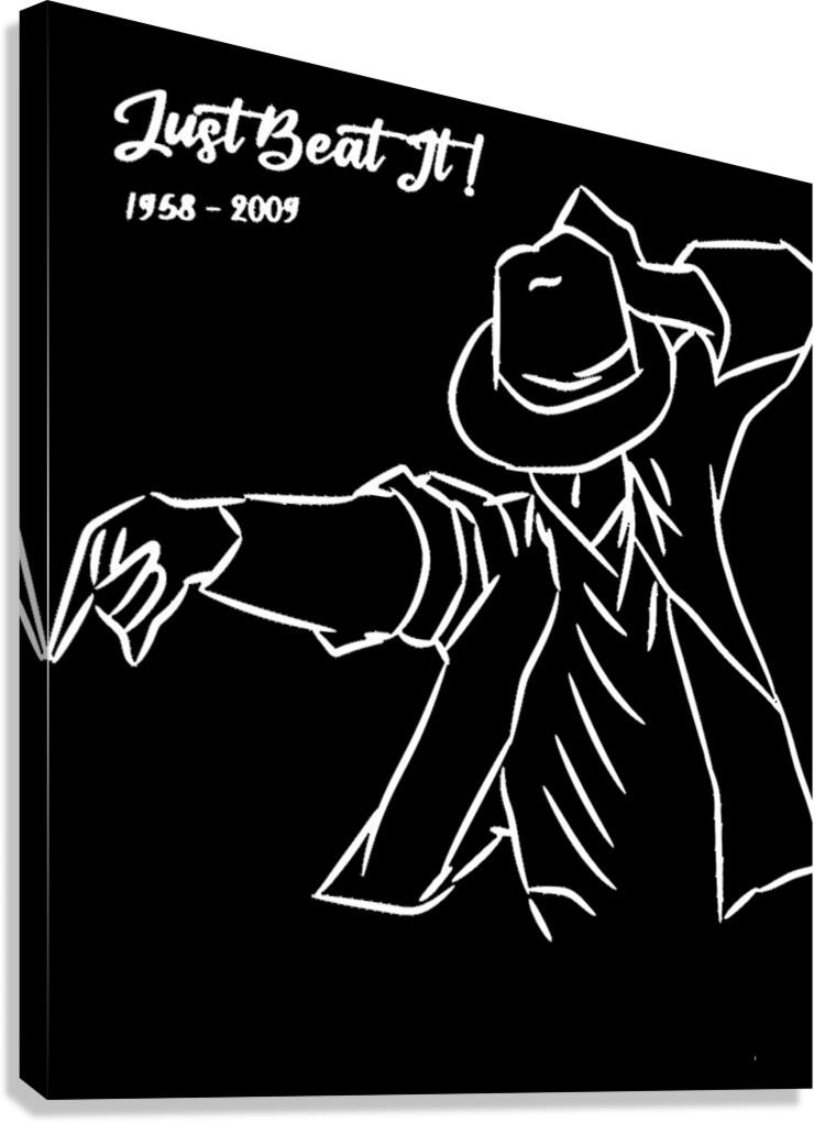 Michael Jackson 2 Canvas Print