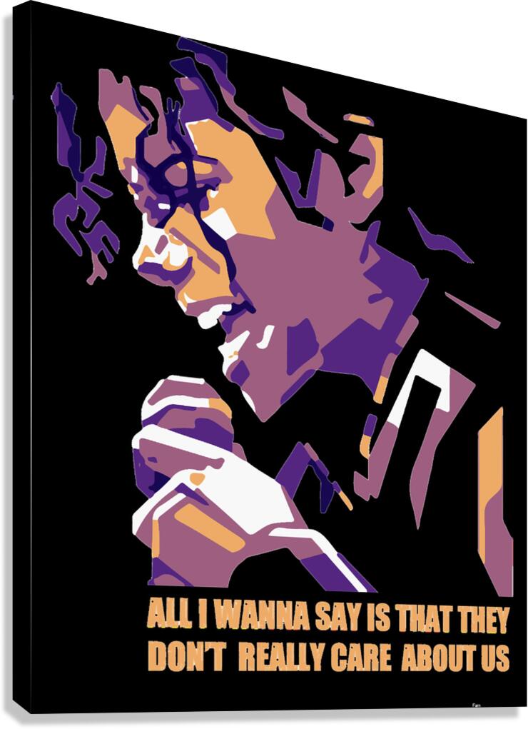 Michael Jackson 9 Canvas Print