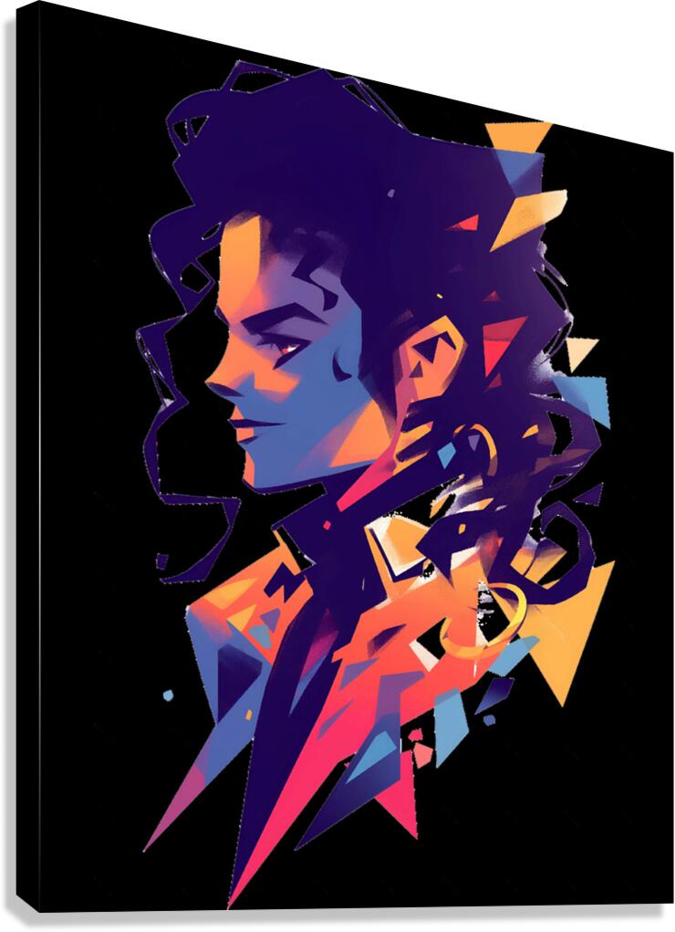 Michael Jackson 40 Canvas Print