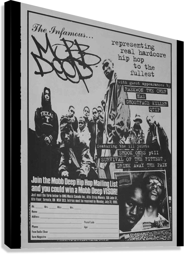 Mobb deep 2 Canvas Print