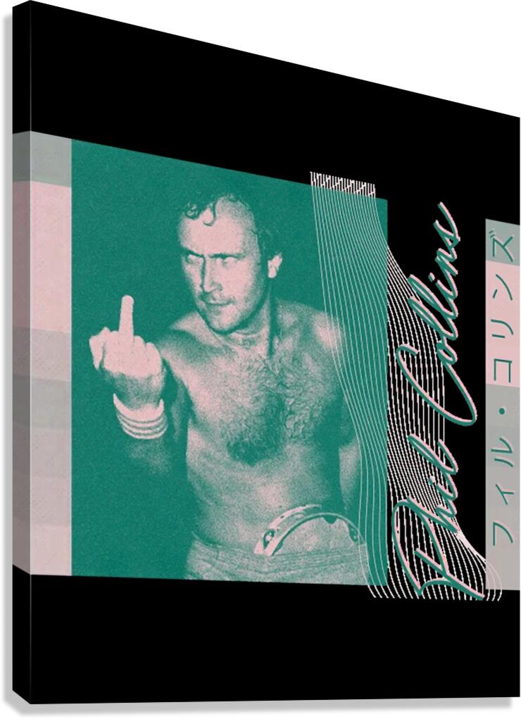 Phil Collins 1 Canvas Print