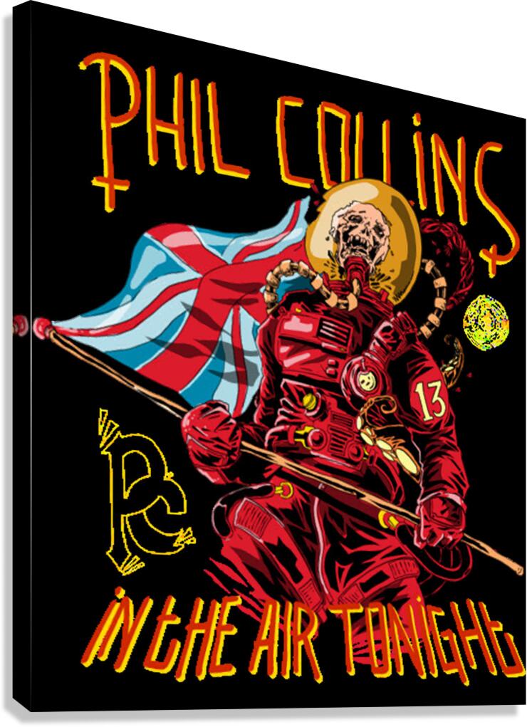 Phil Collins 13 Canvas Print