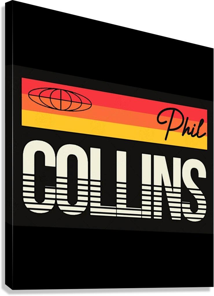 Phil Collins 16 Canvas Print
