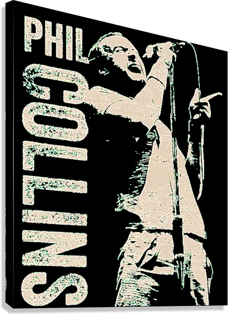 Phil Collins 19 Canvas Print