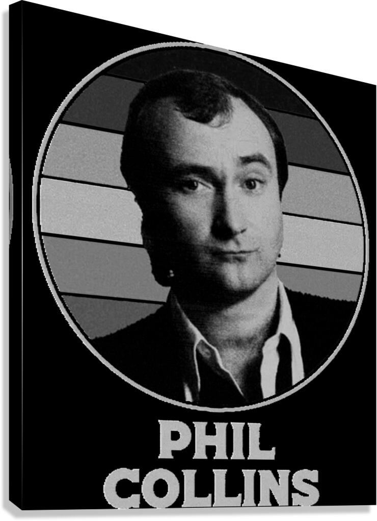 Phil Collins 21 Canvas Print