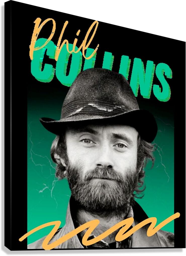 Phil Collins 22 Canvas Print