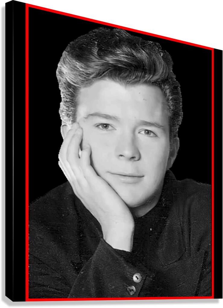 Rick Astley 35 Canvas Print