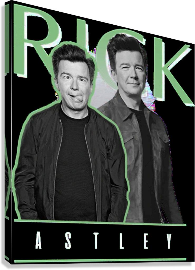Rick Astley 41 Canvas Print